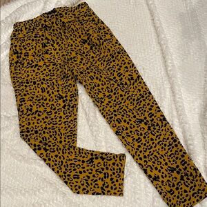 Leopard Print Women's Pants